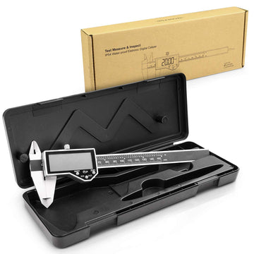 TACKLIFE DC04, Messschieber Digital Schieblehre aus Edelstahl(0,01 mm)